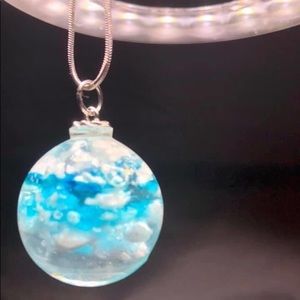 Resin necklace